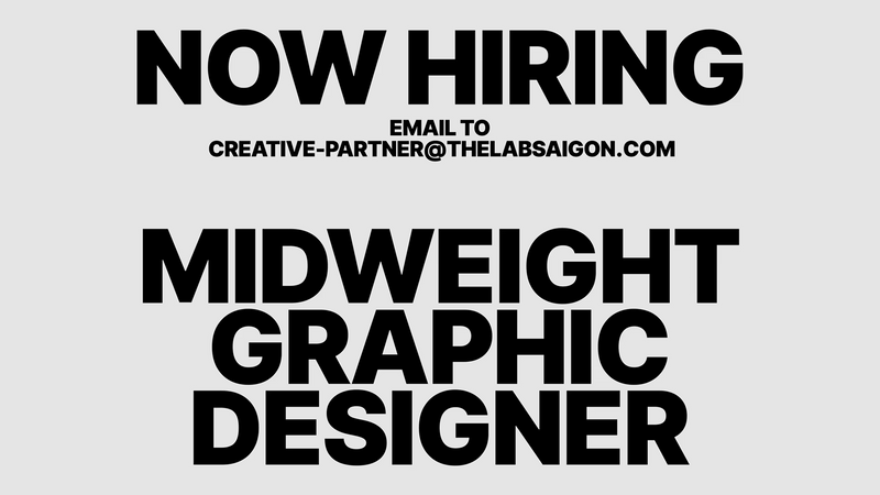 Hiring:Midweight Graphic Designer