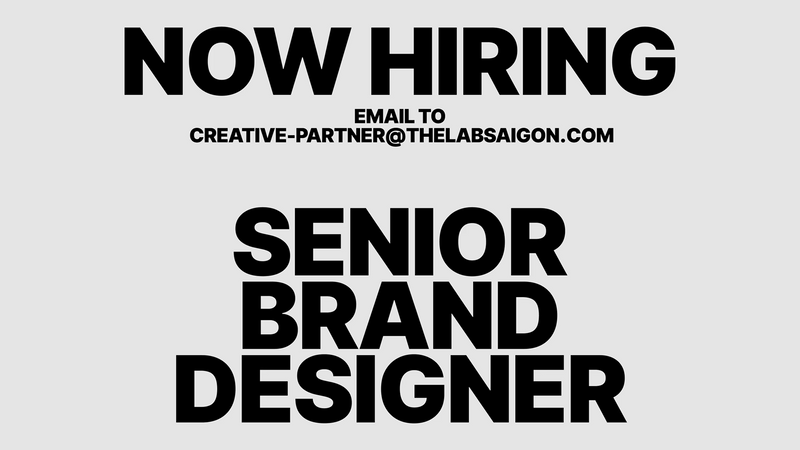 Hiring:Senior Brand Designer